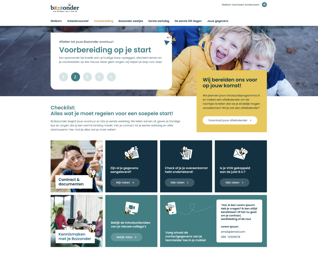 Voorbereiding op je start