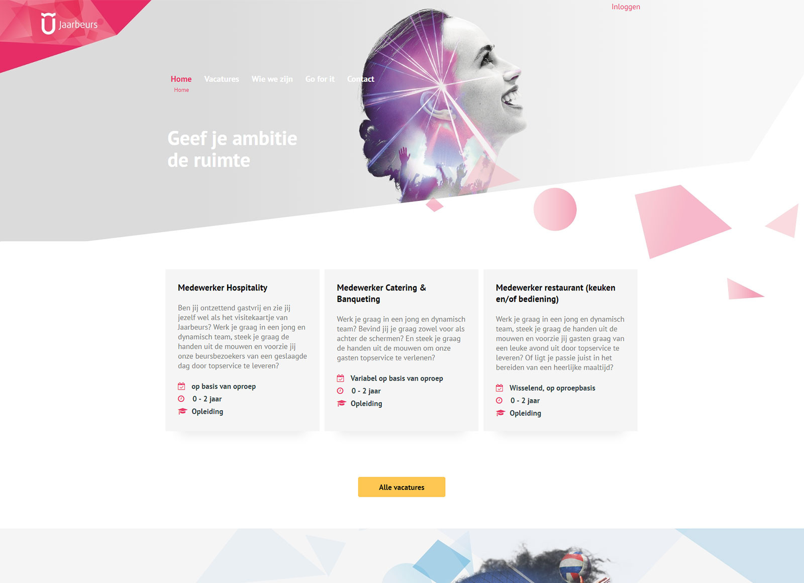 JaarbeursAFAS OutSite Werkenbij website case JaarbeursAFAS OutSite Werkenbij website case