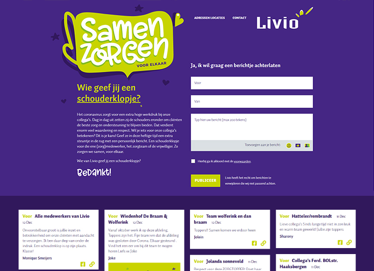 LivioWordPress website case