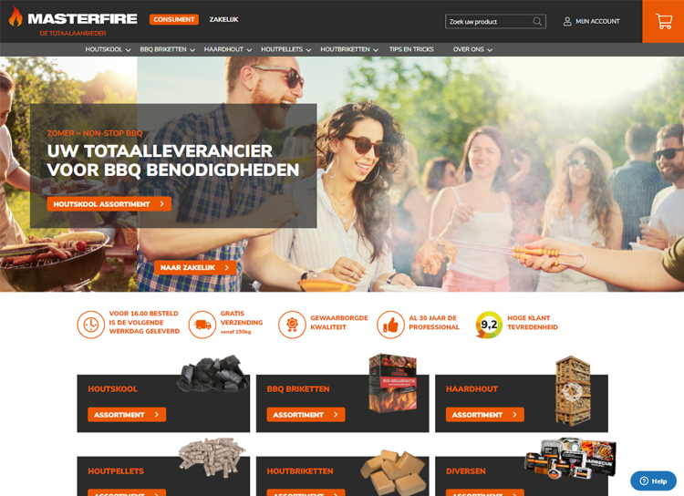 MasterfireMagento webshop case