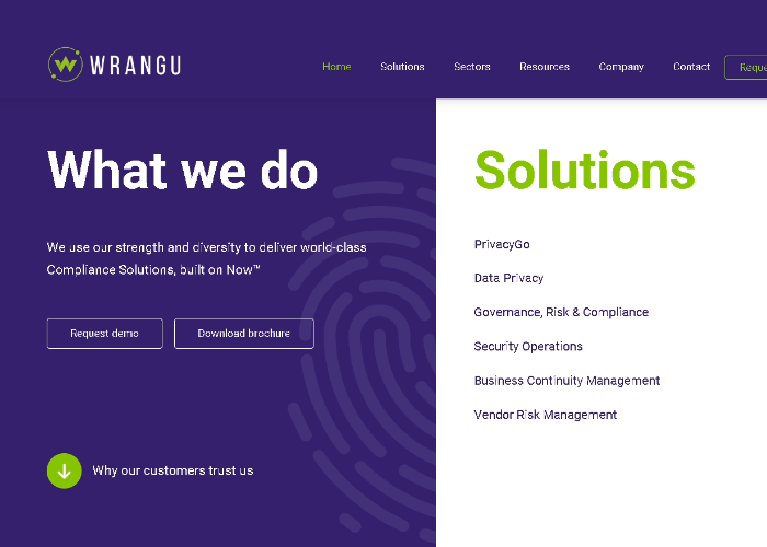 WranguWordPress website case