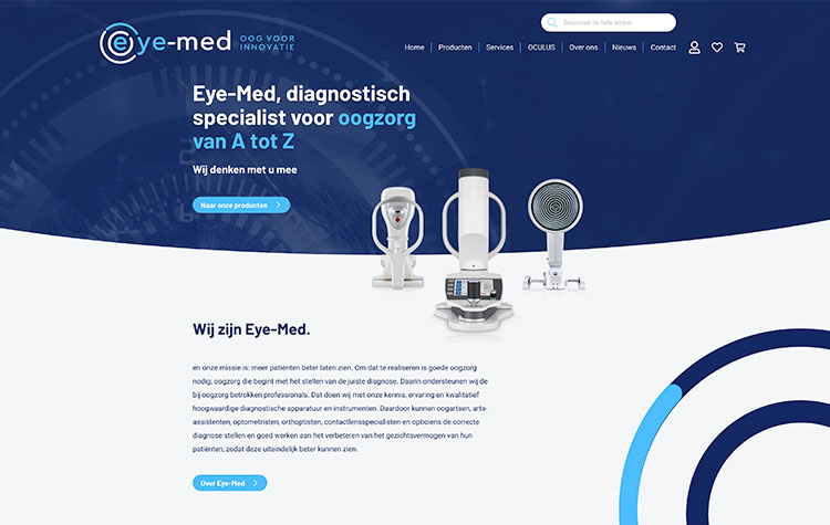 Eye-MedMagento webshop case
