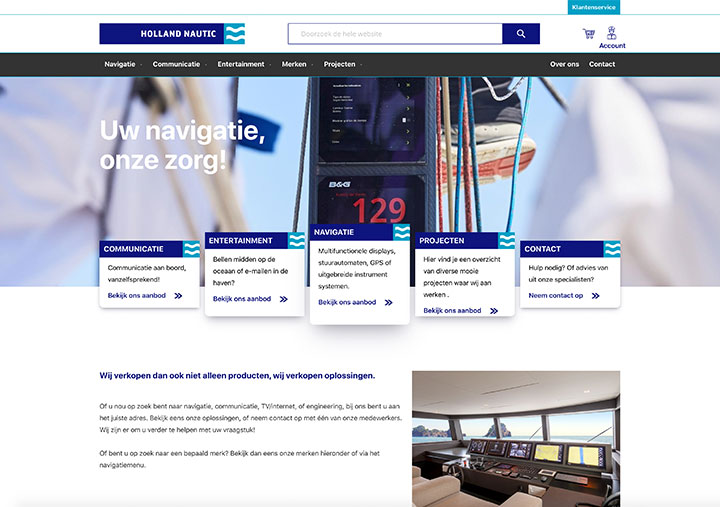 Holland NauticMagento webshop case