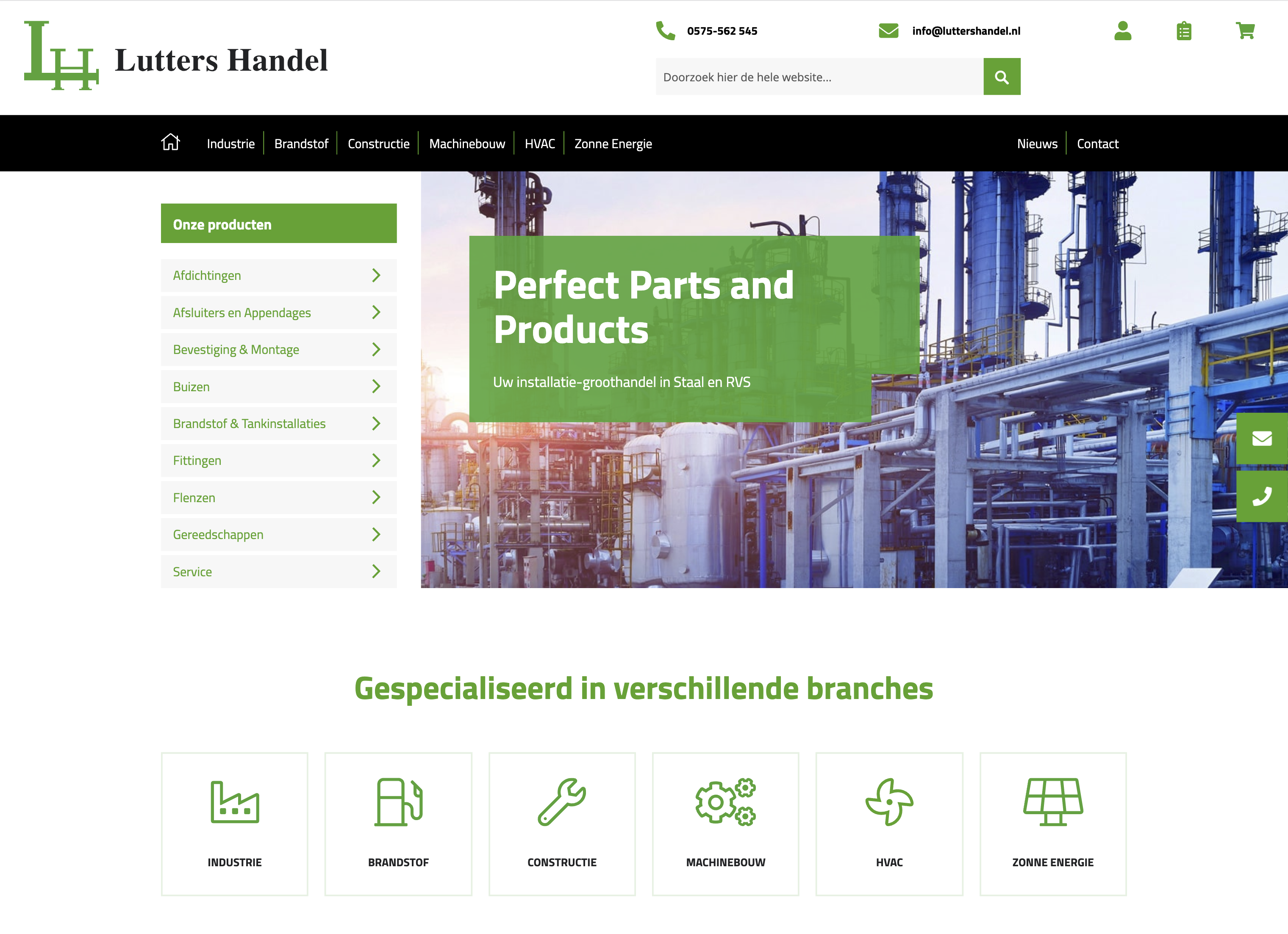 LuttershandelMagento webshop case LuttershandelMagento webshop case