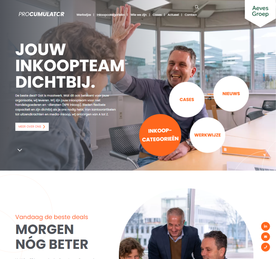ProcumulatorCorporate Site case ProcumulatorCorporate Site case