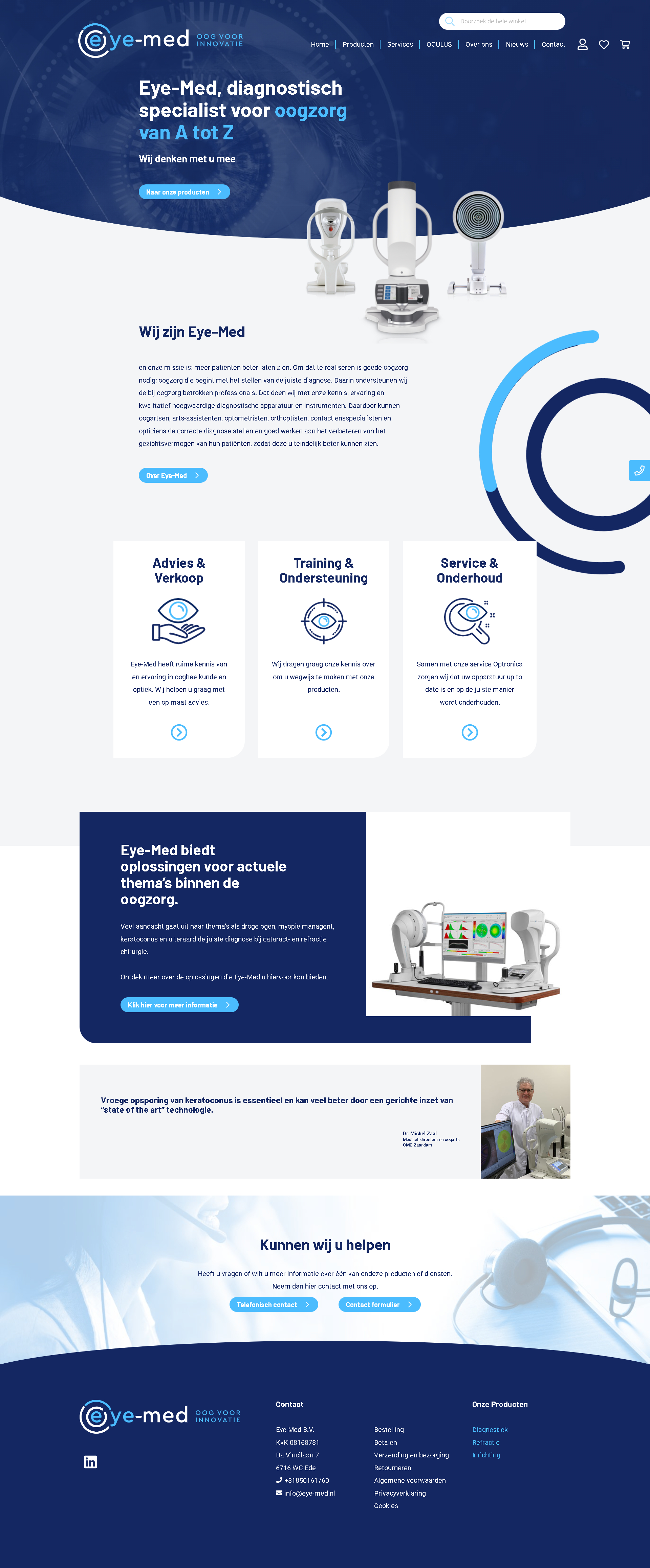 Eye-MedMagento webshop case