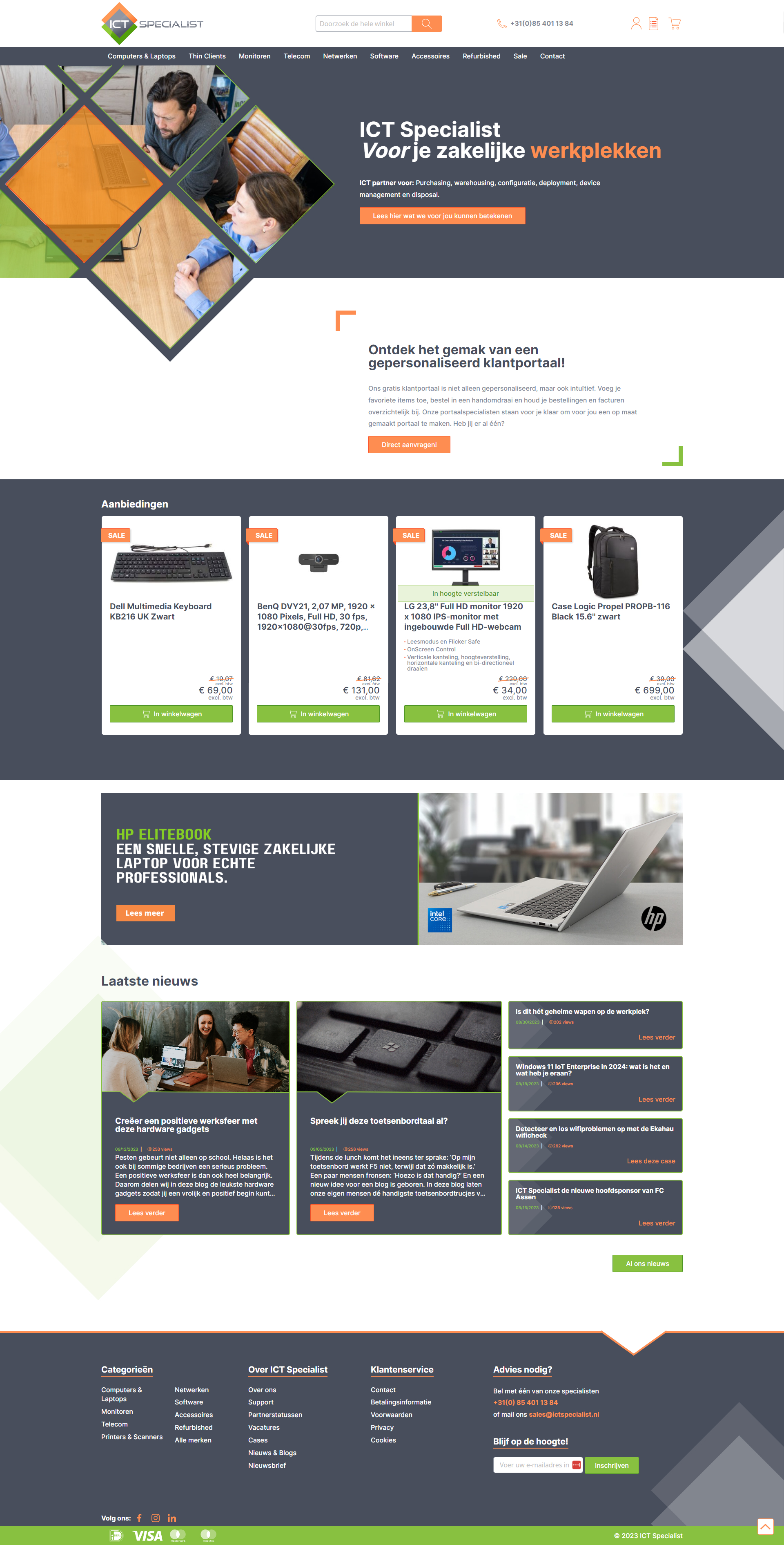 ICT SpecialistMagento webshop met AFAS koppeling case ICT SpecialistMagento webshop met AFAS koppeling case