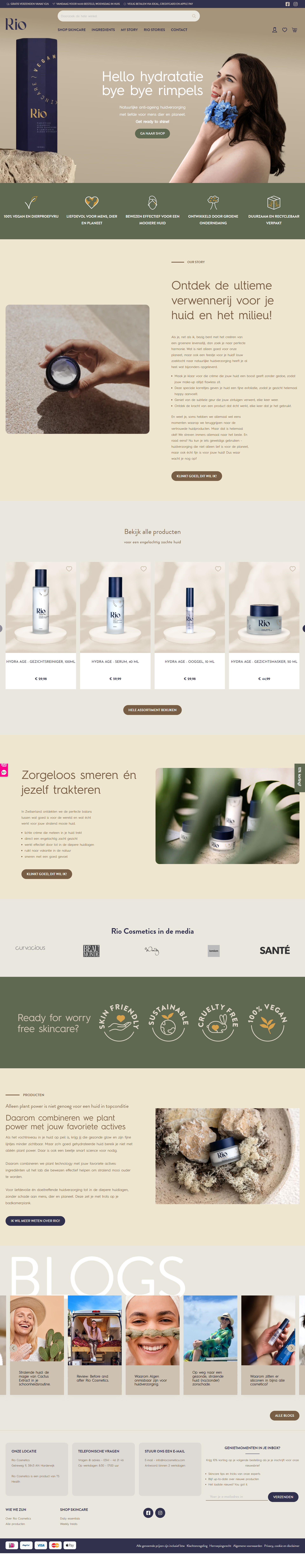 Rio CosmeticsAFAS met Magento-webshopkoppeling  case