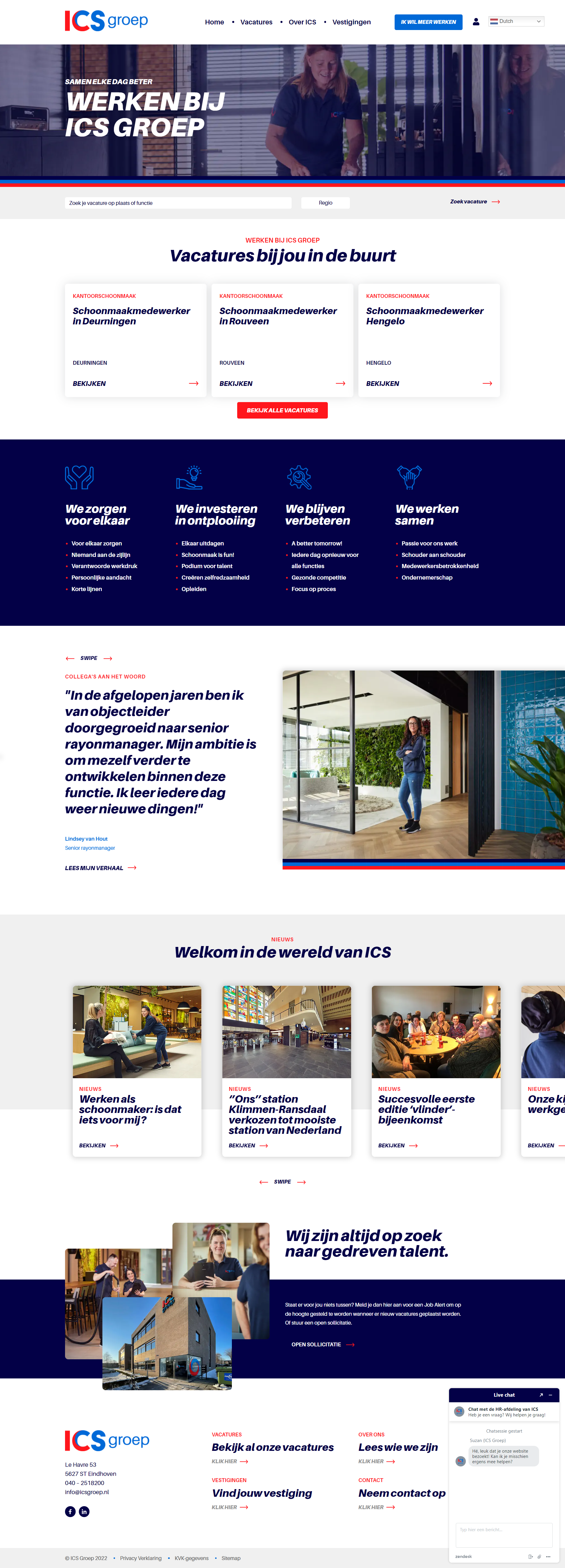 ICS groepWerkenbij ICS groep case ICS groepWerkenbij ICS groep case