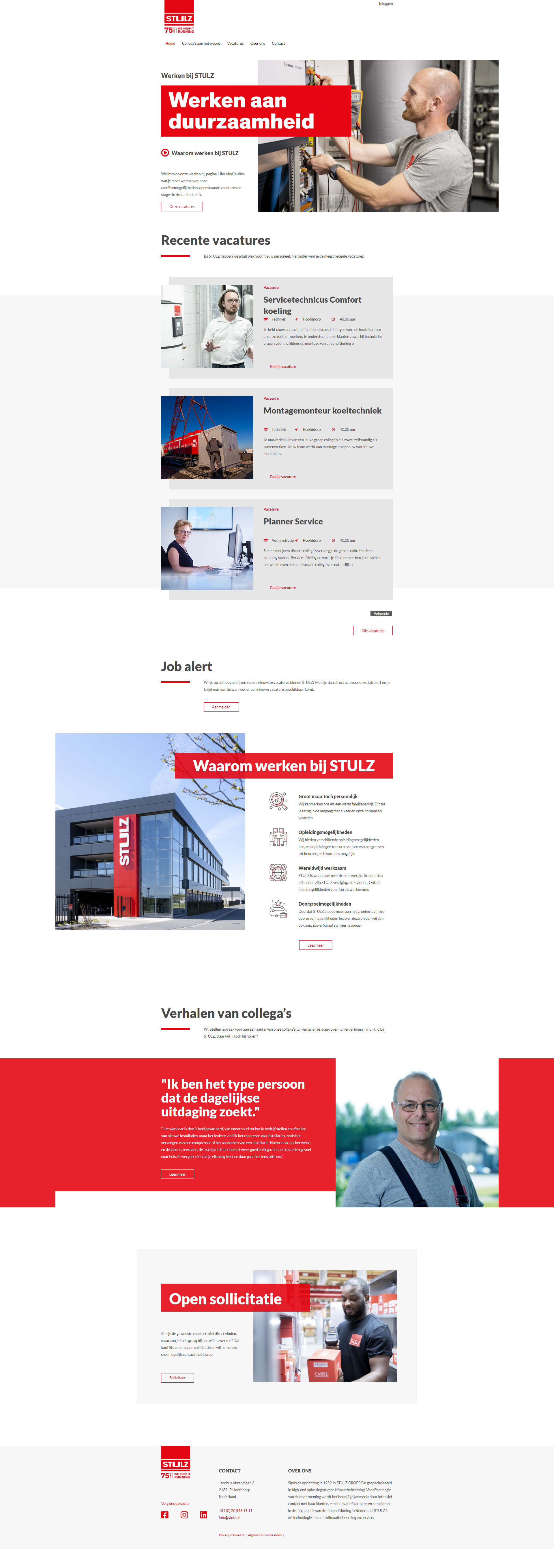 Werkenbij STULZ beneluxOutSite case Werkenbij STULZ beneluxOutSite case