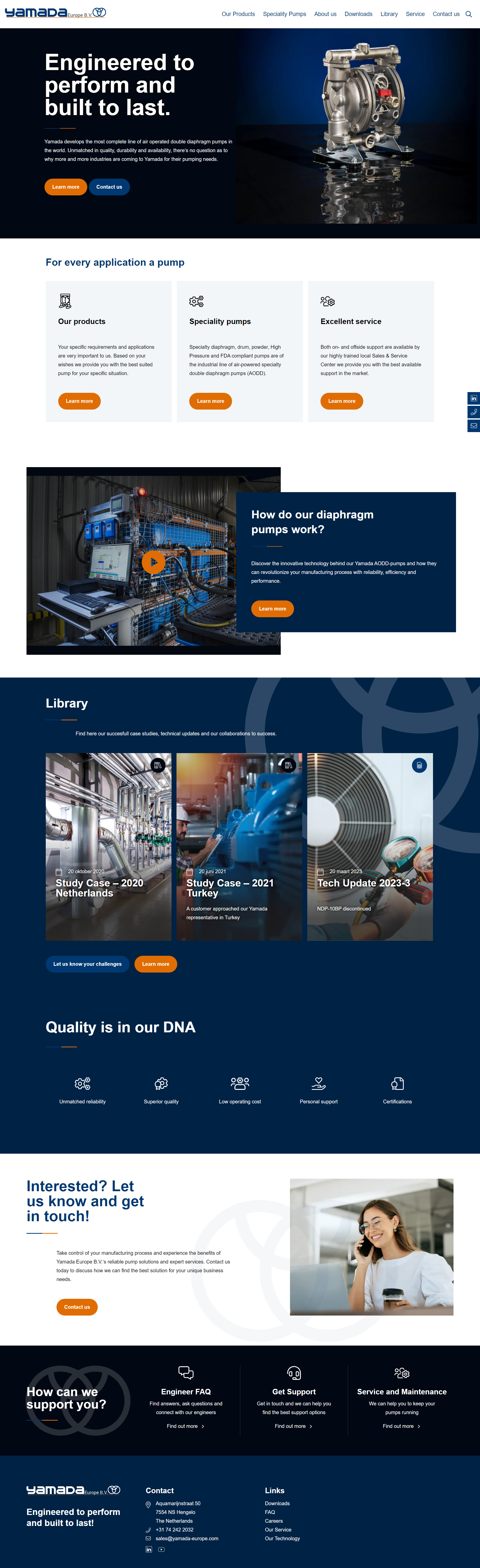 Yamada-europeWordpress website case Yamada-europeWordpress website case