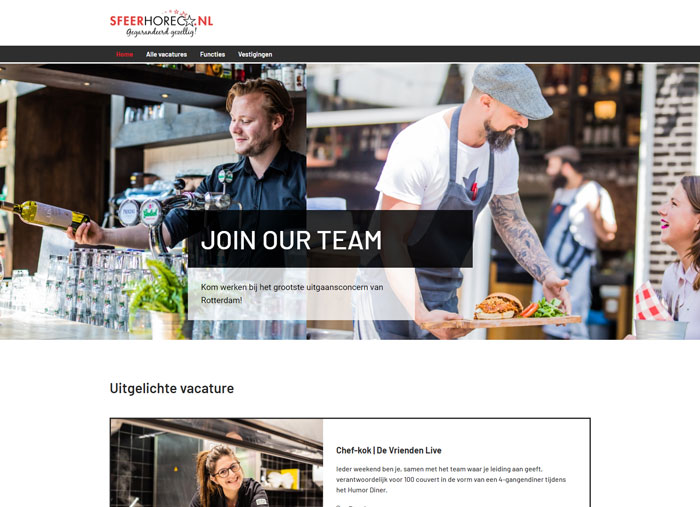 SfeerhorecaAFAS Werkenbij case SfeerhorecaAFAS Werkenbij case