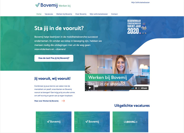 BovemijAFAS OutSite Werkenbij website case