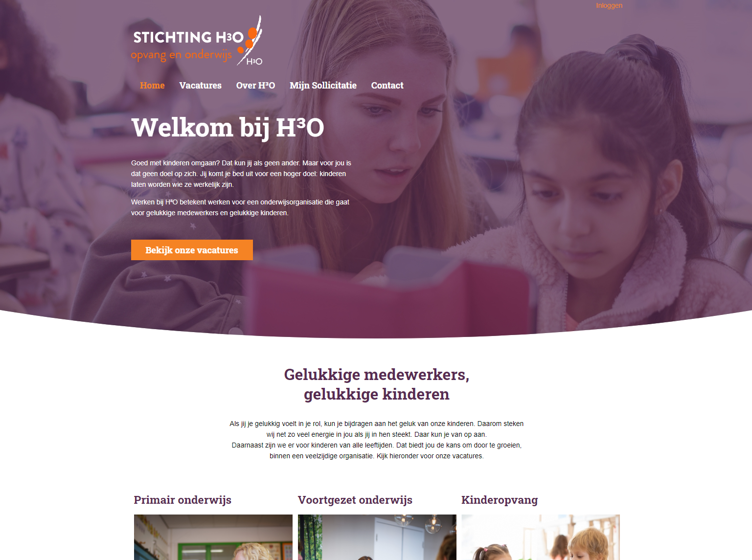 Stichting H3OAFAS OutSite Werkenbij website case Stichting H3OAFAS OutSite Werkenbij website case