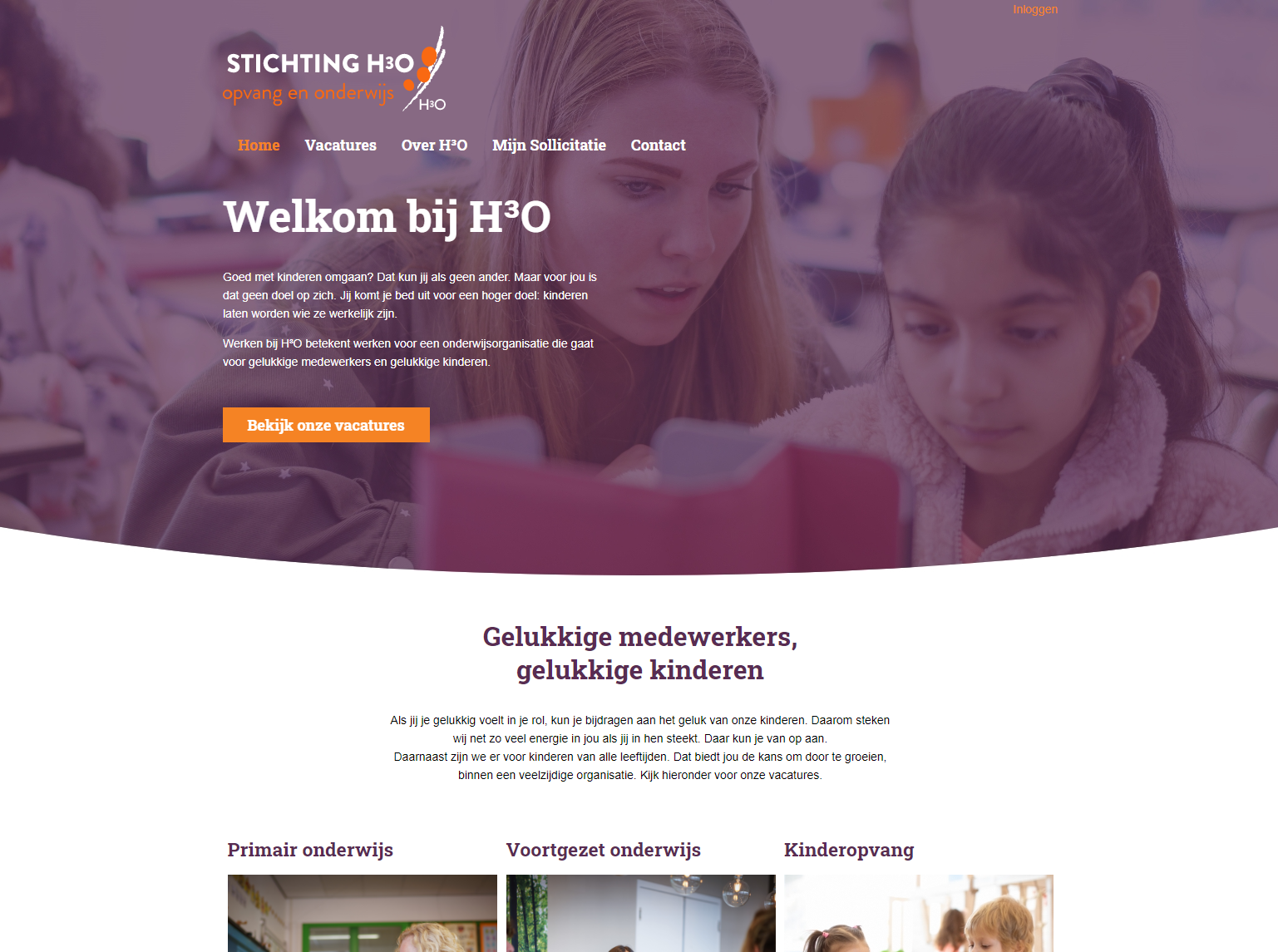 Stichting H3OAFAS OutSite Werkenbij website case