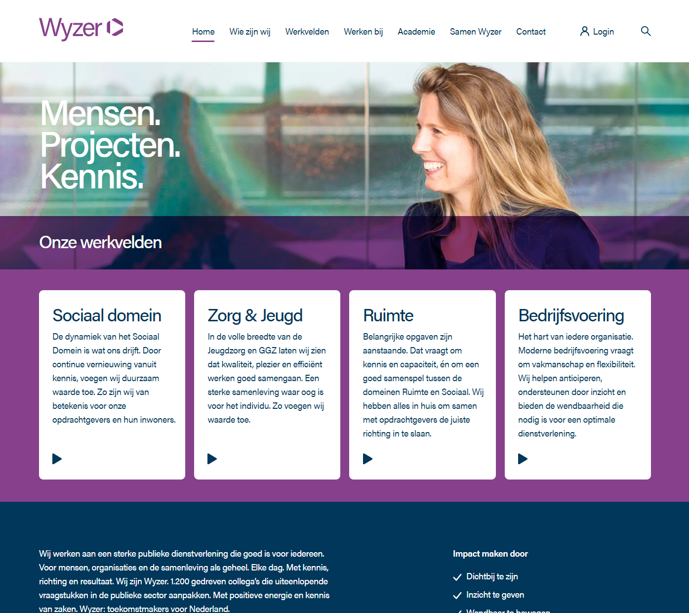 WyzerWordPress website case